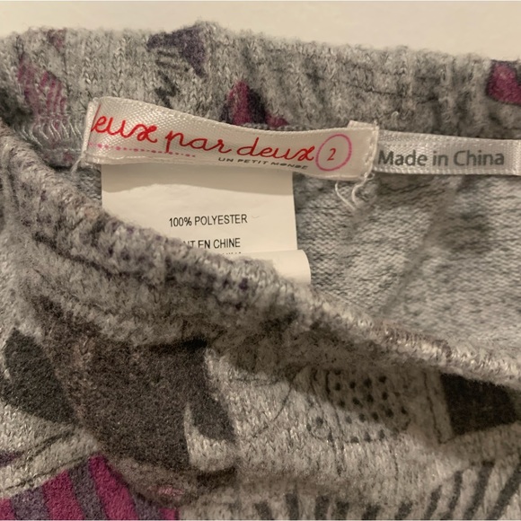 Deux par Deux 2 piece comic strip outfit. Size 2. - Picture 7 of 7